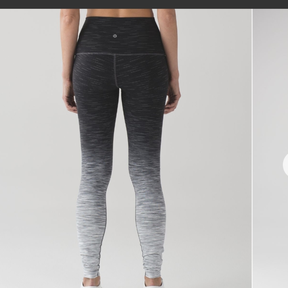 lululemon athletica High-Rise Ombre Black/Gray Wunder Under Leggings
